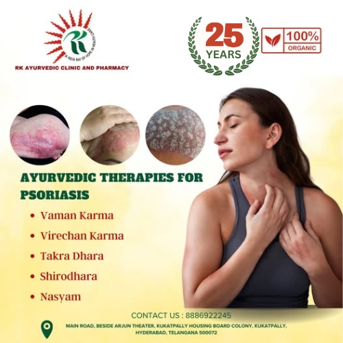 Best Ayurvedic Solutions for Psoriasis in Hyderabad